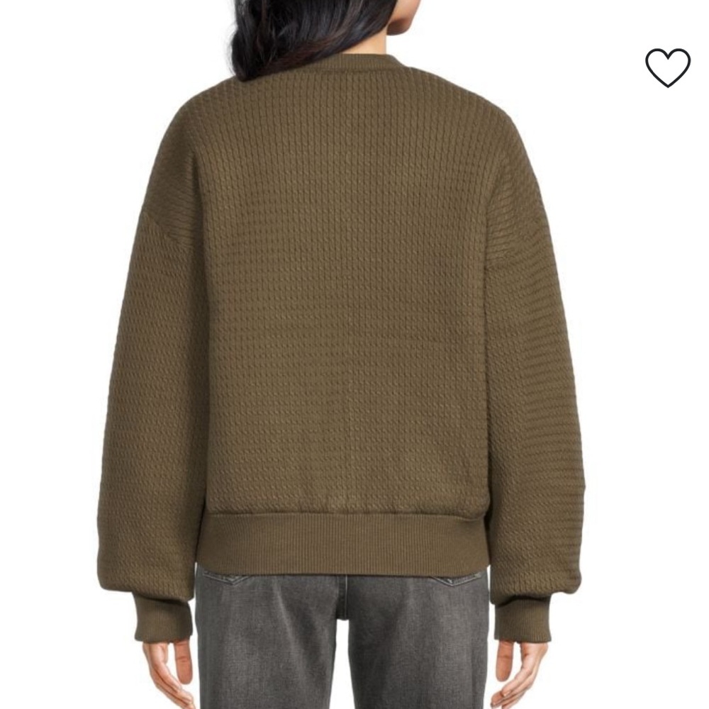 WeWoreWhat Cable‎ Knit Puffer - Picture 2 of 5